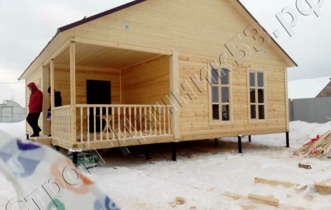 2 Брусовой дом ОД-11, 9×9, 81 м², Московская область, Раменский район, село Заворово (9)